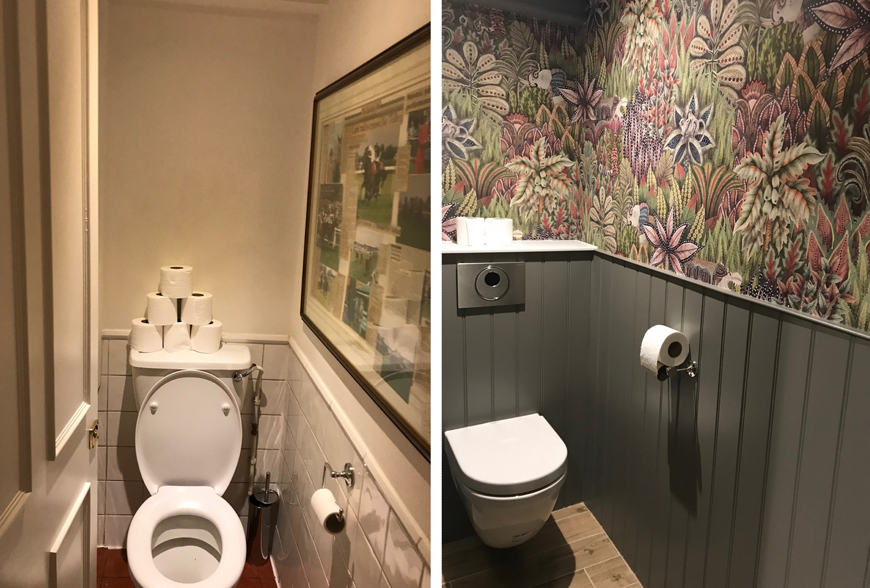 DA Beeley WC Before & After