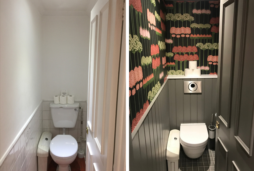 DA Beeley WC Before & After