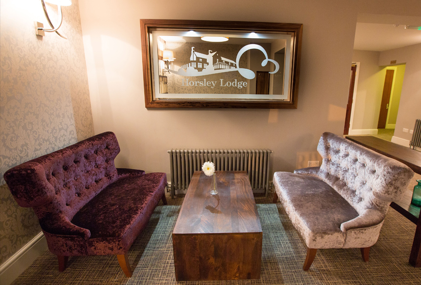 Hotel Interiors - Horsley Lodge Function Suite by Rachel McLane Ltd