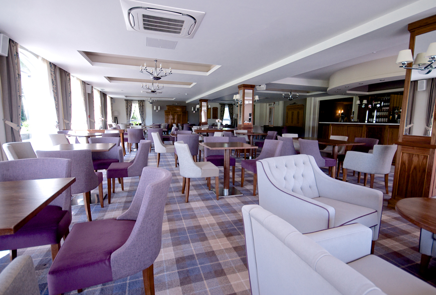 golf club house interior design refurbishment pannal golf club harrogate