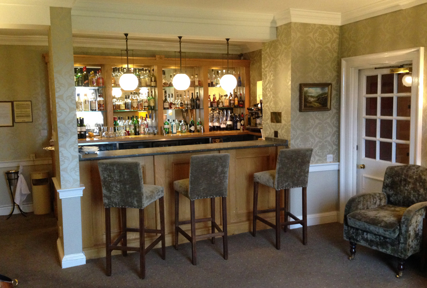 Before picture Cavendish Hotel Lounge Refurbishment by Rachel McLane Ltd