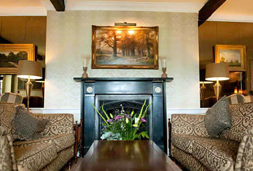 Before Cavendish Hotel Lounge Refurbishment by Rachel McLane Ltd